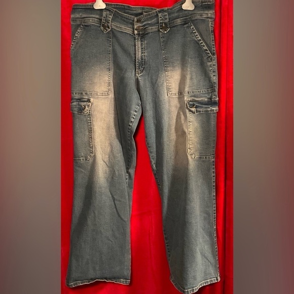 Z Cavaricci Denim - Utility Stretchy Jeans. Cavaricci.

Plus Size 22